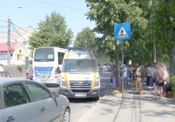 Minor spulberat pe trecerea de pietoni de la Abator